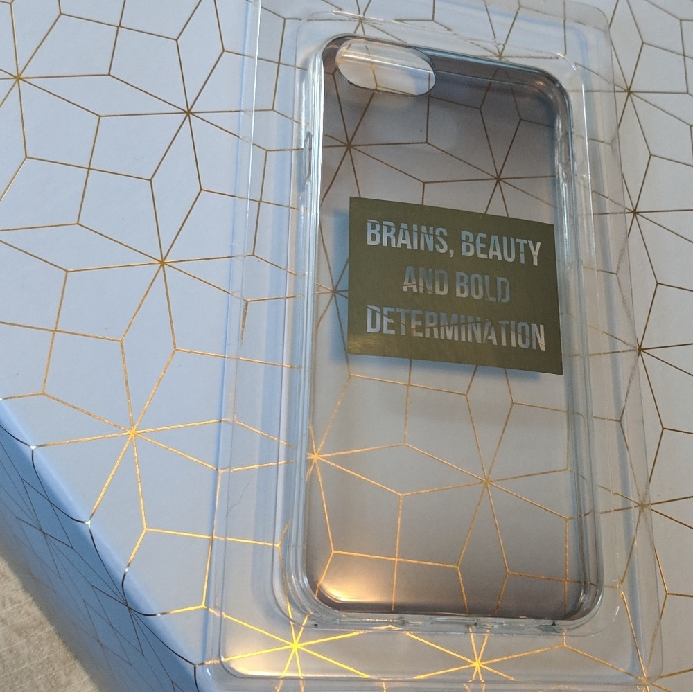 Brains, Beauty and Bold Determination iPhone Case